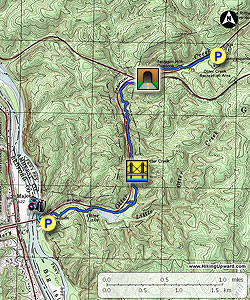 Otter Creek Campground Map